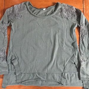 Sage green pullover